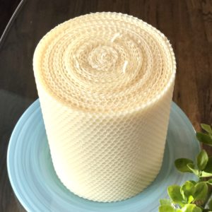 Hand Rolled Beeswax Candles - 5 Inch Pillar